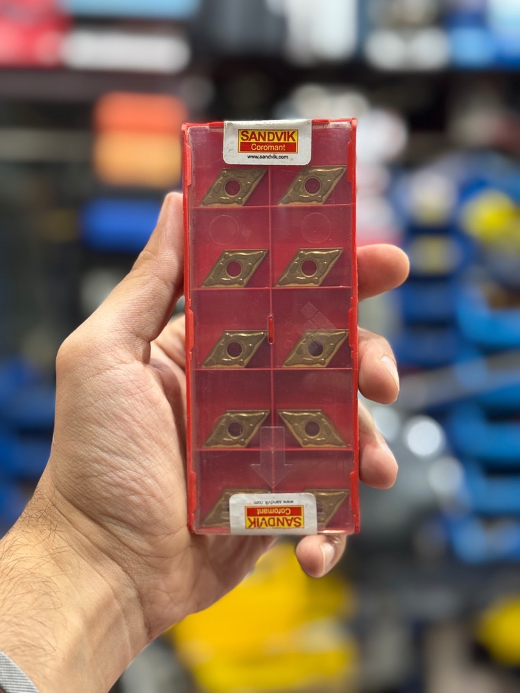 الماس تراشکاری لوزی سندویک سوئد DNMG 15 06 04 QM 4235 (مخصوص فولاد و استیل) قیمت هر عدد