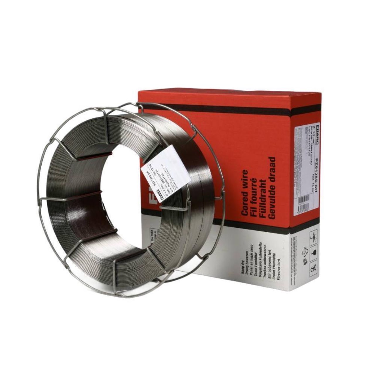 سیم جوش توپودری فیلارک FILARC مدل P76138SR آلیاژ E81T1-NI1M-J سایز 1.2 حلقه 16 کیلوگرمی